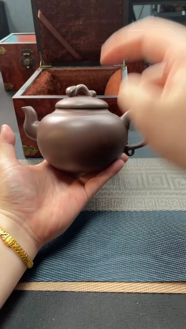 茶壶紫砂147 宜兴原矿紫砂