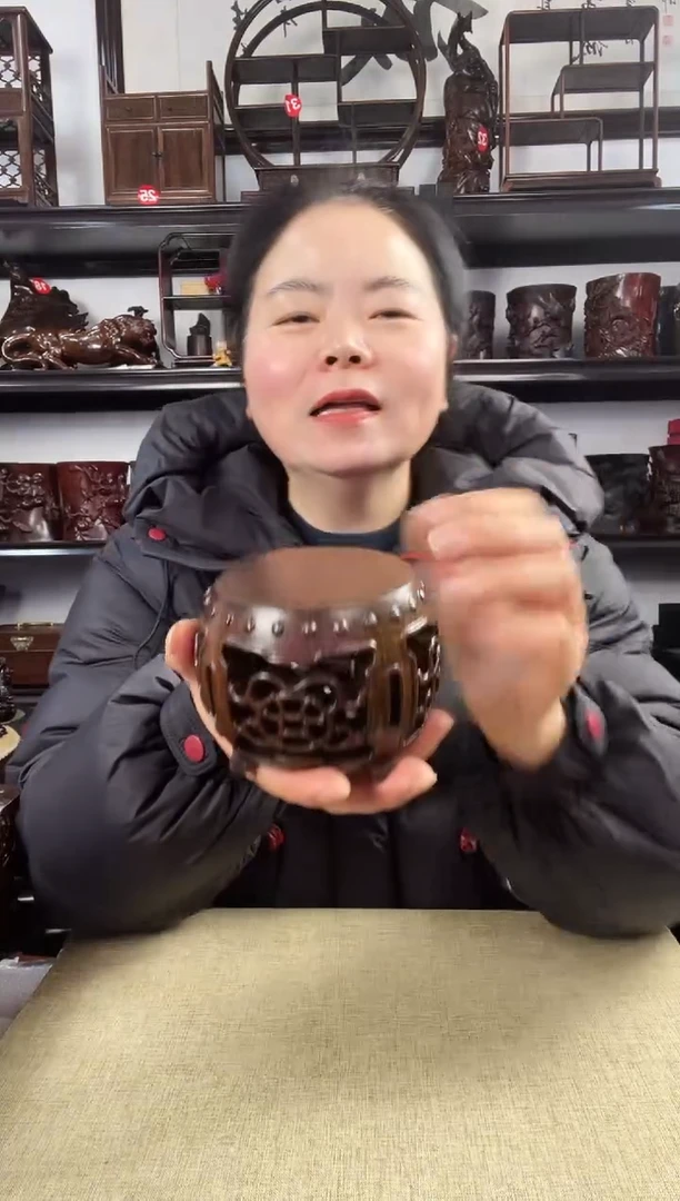 木新鼓老李红木工艺品
