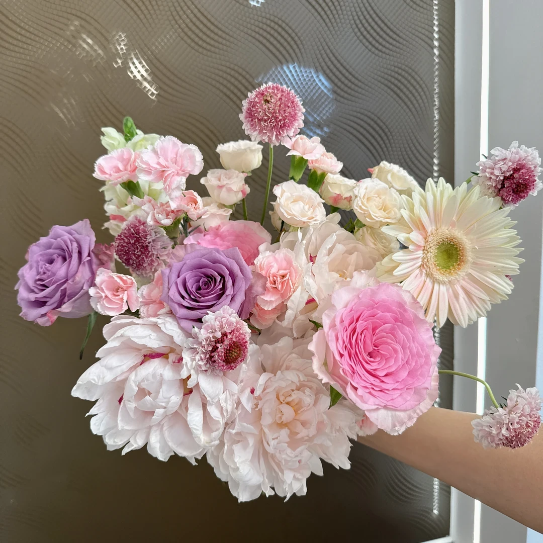 瑞雪【DIY花束组合】17枝云南鲜切花基地直发