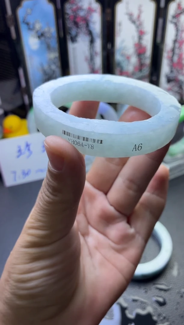 定制翡翠贵妃未镶嵌简缅甸天然翡翠手镯定制
