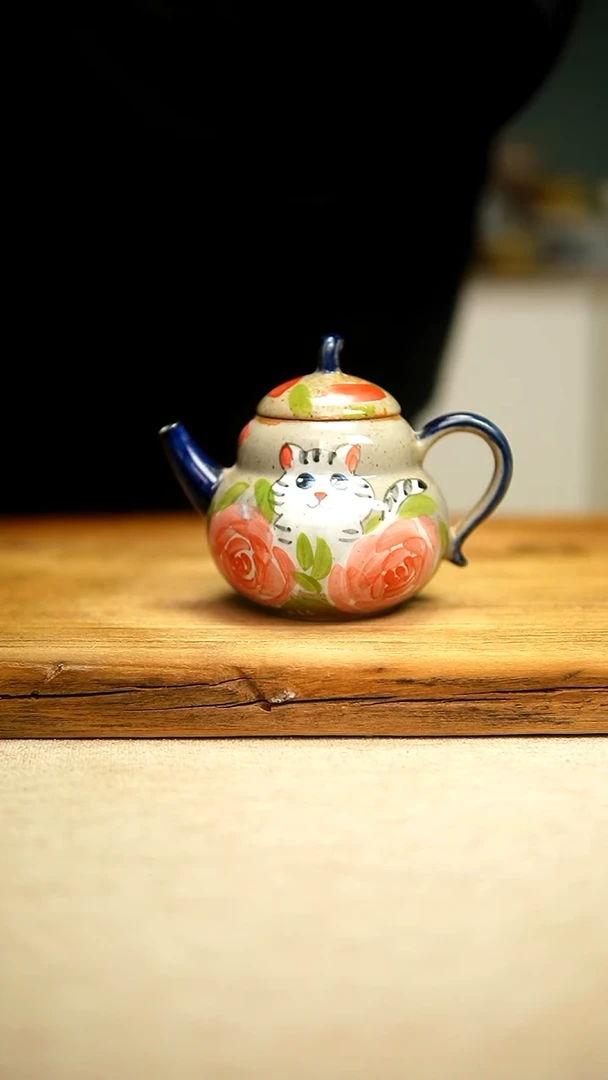 @@陶园瓷舍@@纯手工手绘@高温釉下彩