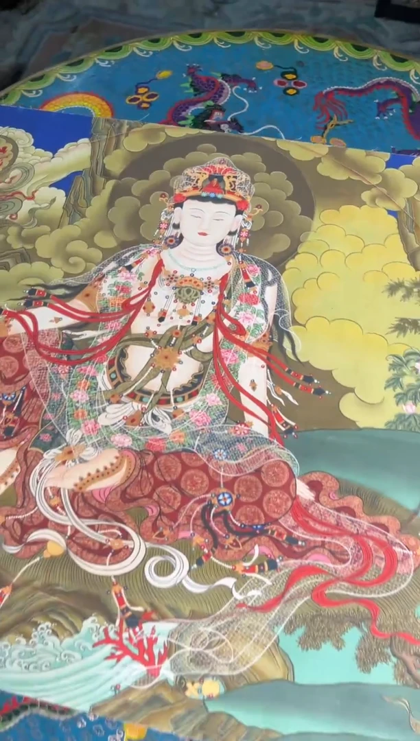 卷轴画东东唐卡tk16