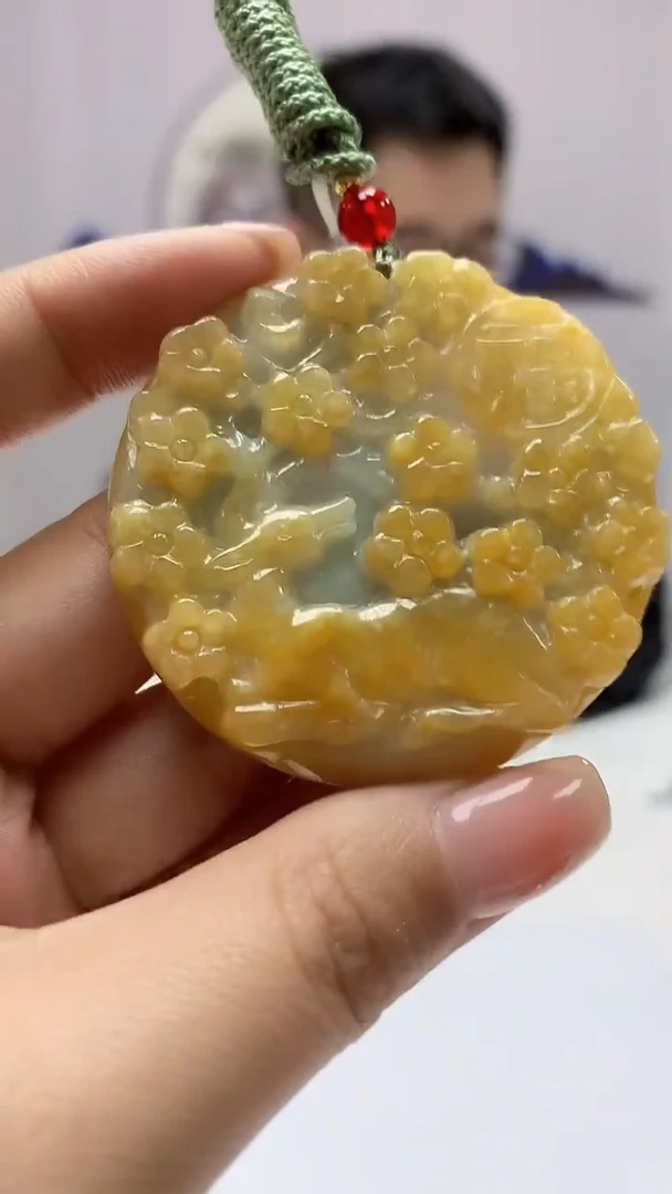 【闪购商品】定制翡翠未镶嵌5153ms-毛货鹿牌35