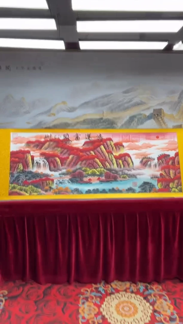 书法齐大领-鸿运当头-精品书画