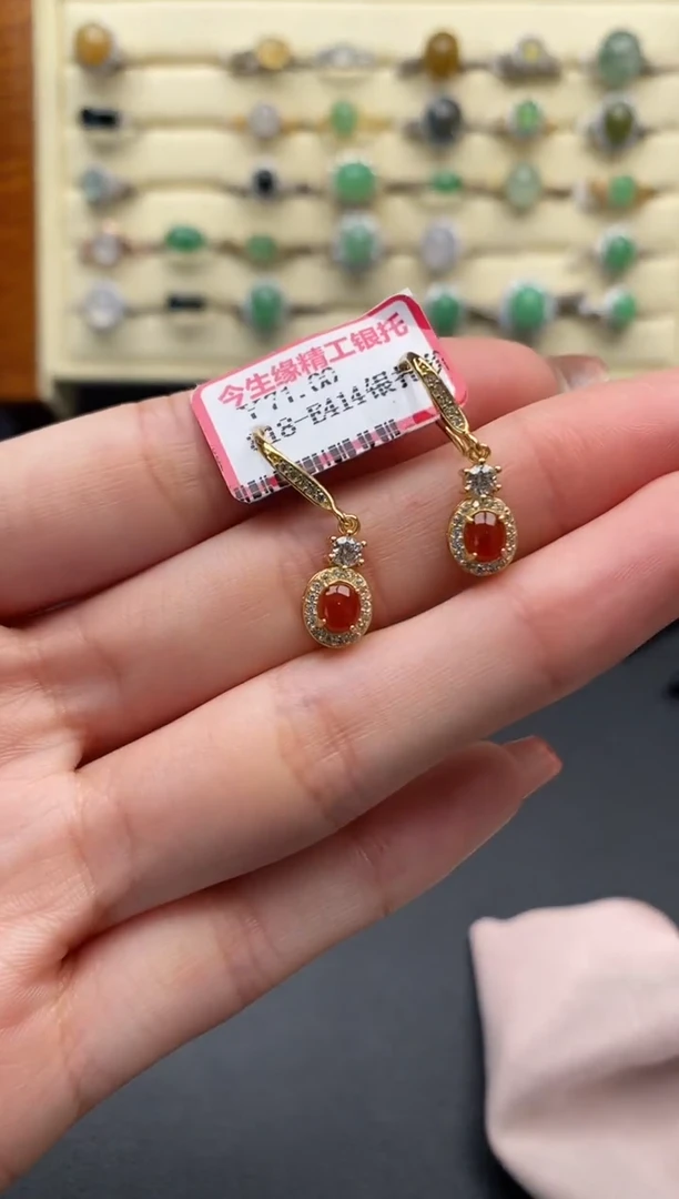 银S925镶嵌戒指翡翠11111111+8