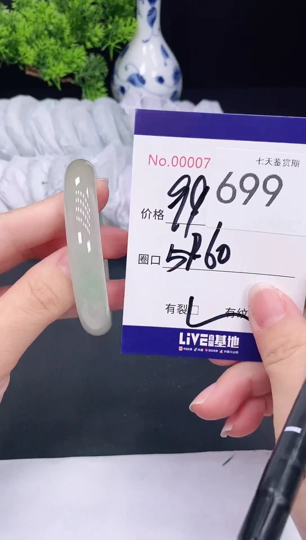 未镶嵌手镯翡翠699