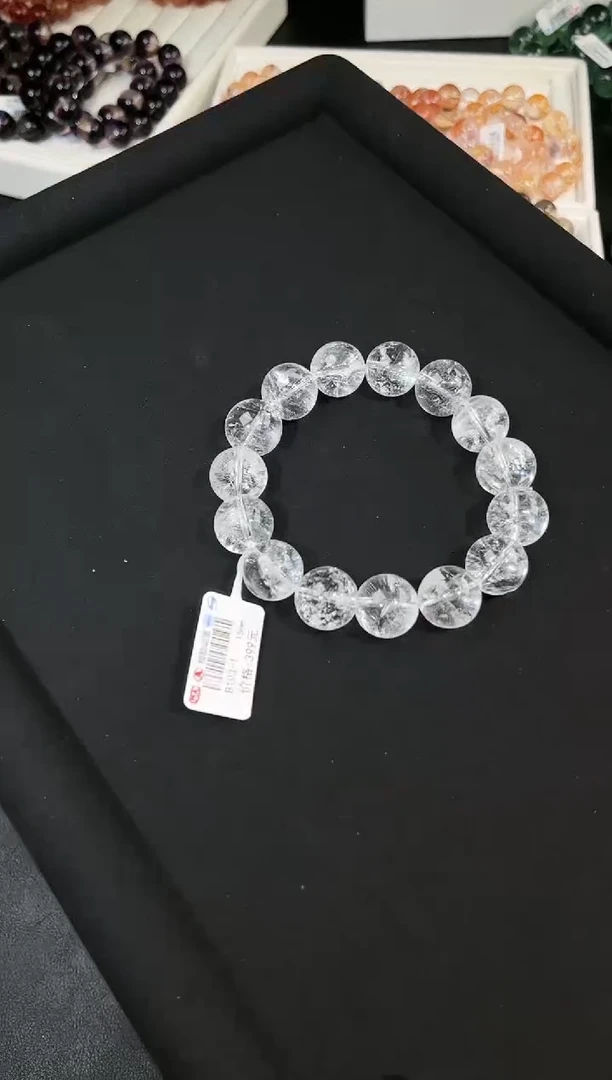 水晶手链未镶嵌多样性发一利姆利亚15mm