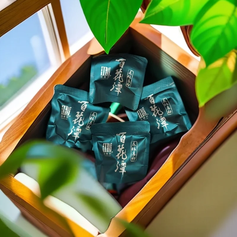 百花潭【森林高杆】龙珠 生茶8克/颗 云南普洱茶
