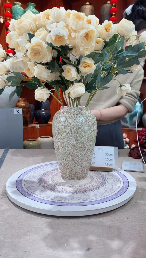【闪购商品】瓶绿野仙踪 中号 精品陶瓷花瓶 无花