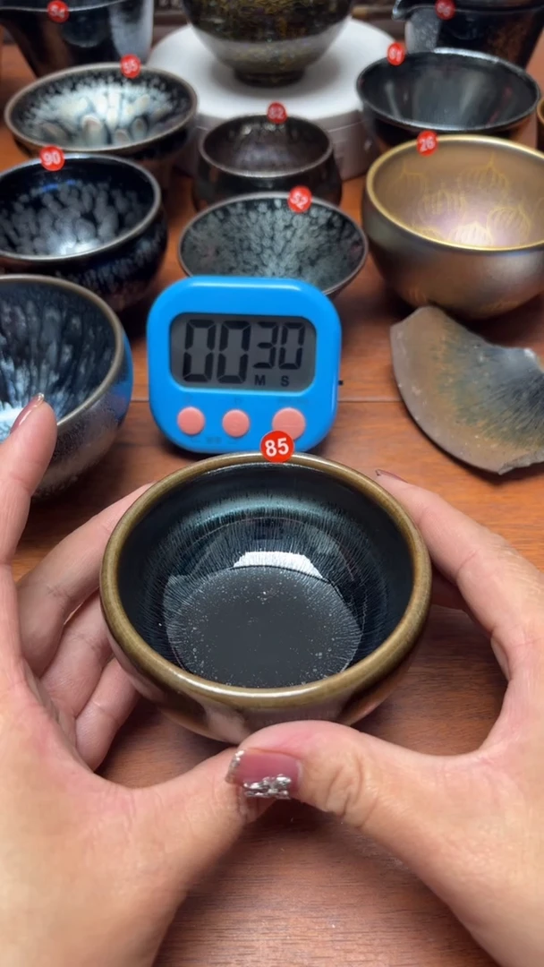 【闪购商品】茶盏85号建盏工匠茶器