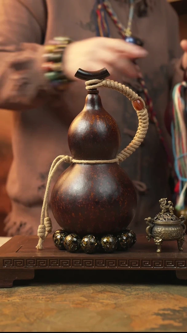 108大漆一物一拍记葫堂出品【不带手串】