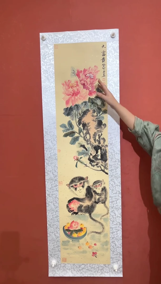 国画老师现场创作  42