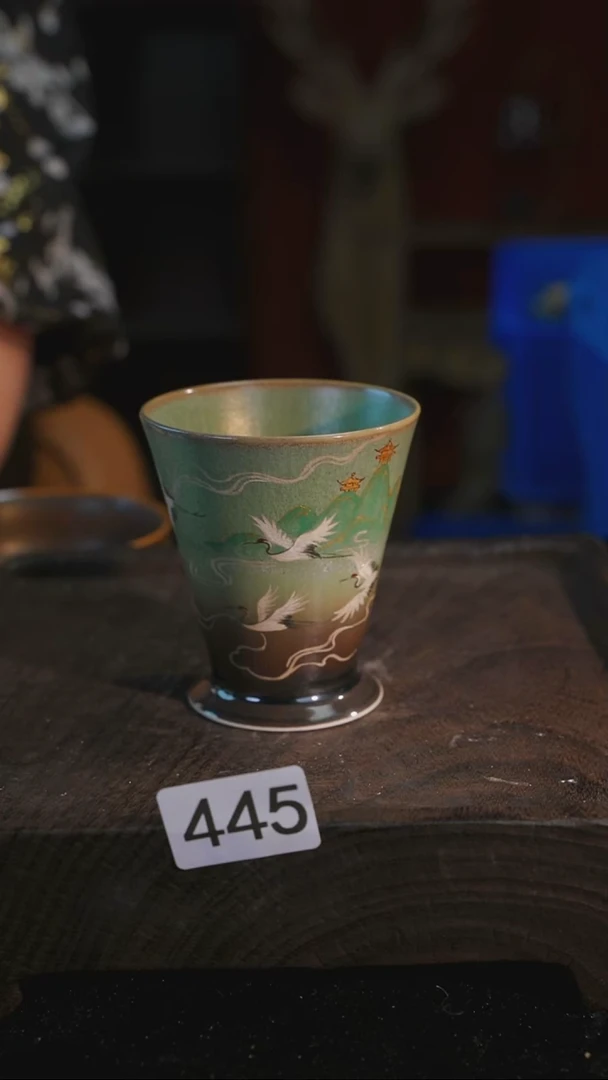 杯子等烟雨陶瓷手作主人杯445