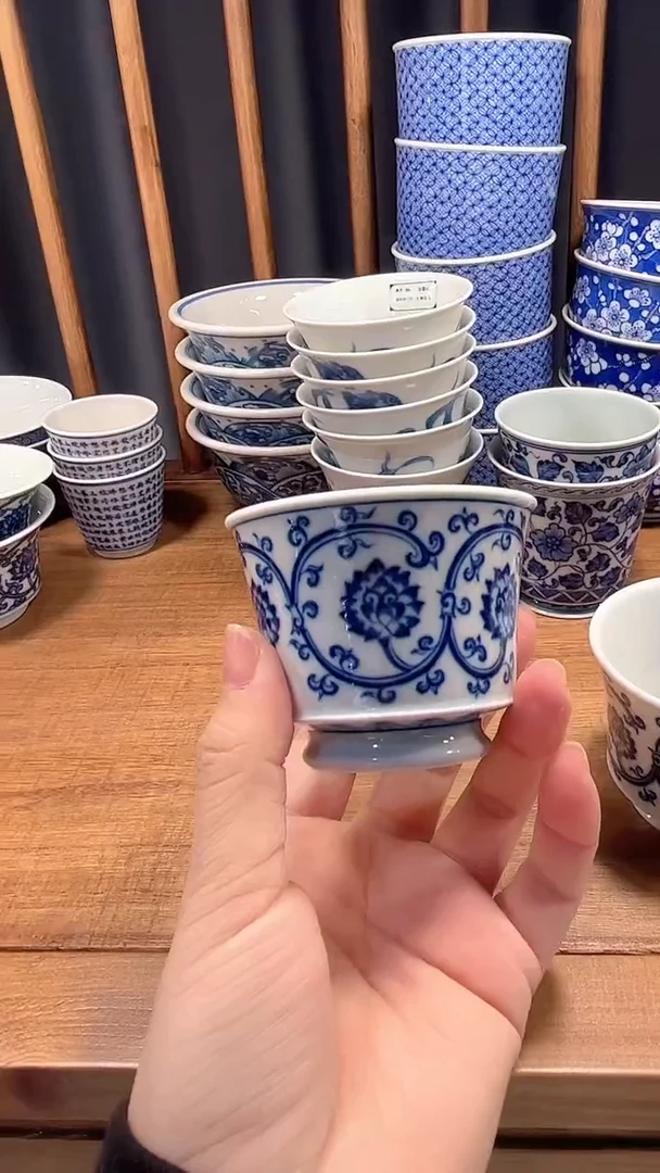 镹曰陶手工手绘柴窑制作茶具