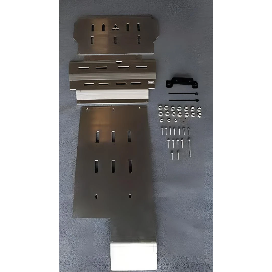 三菱帕杰罗劲畅底盘护板老款20款前 AT越野【8mm铝合金】特价微瑕