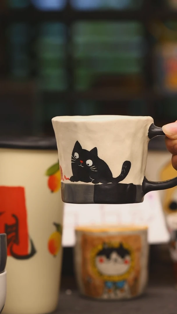 【闪购商品】摆件设计师陶瓷创意手作陶瓷景德镇