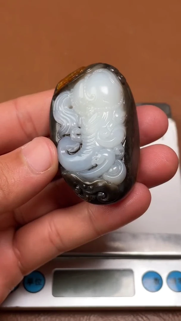 颈饰未镶嵌和田玉BL12.8多样性拍一发一15