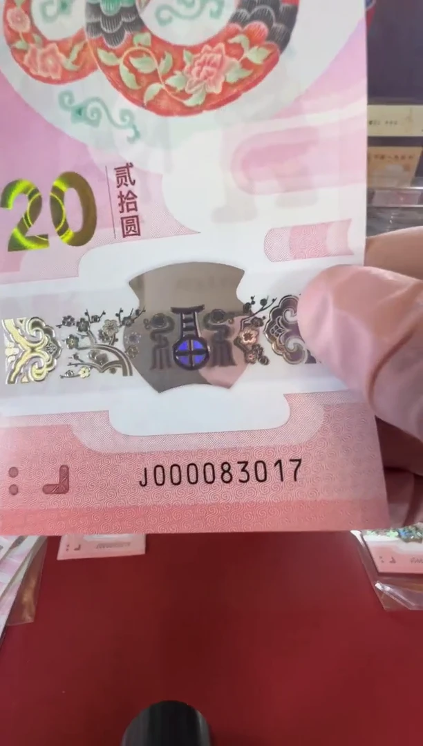 【闪购商品】塑料25蛇钞000083017单张裸