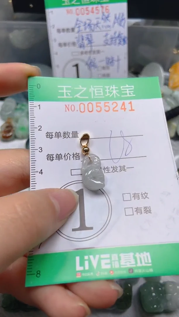【闪购商品】翡翠未镶嵌颈饰闪购0055241