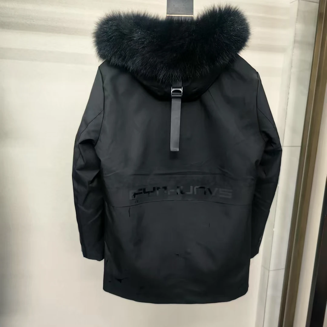 24冬季男士带帽内胆可脱卸派客服