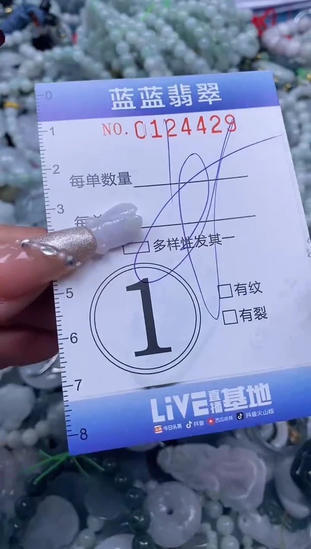 【闪购商品】翡翠颈饰未镶嵌闪购0124429多样性发其一