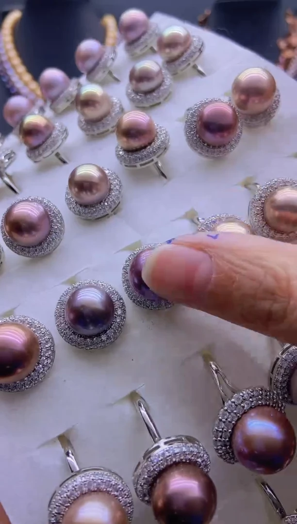 未镶嵌原创设计淡水珍珠1