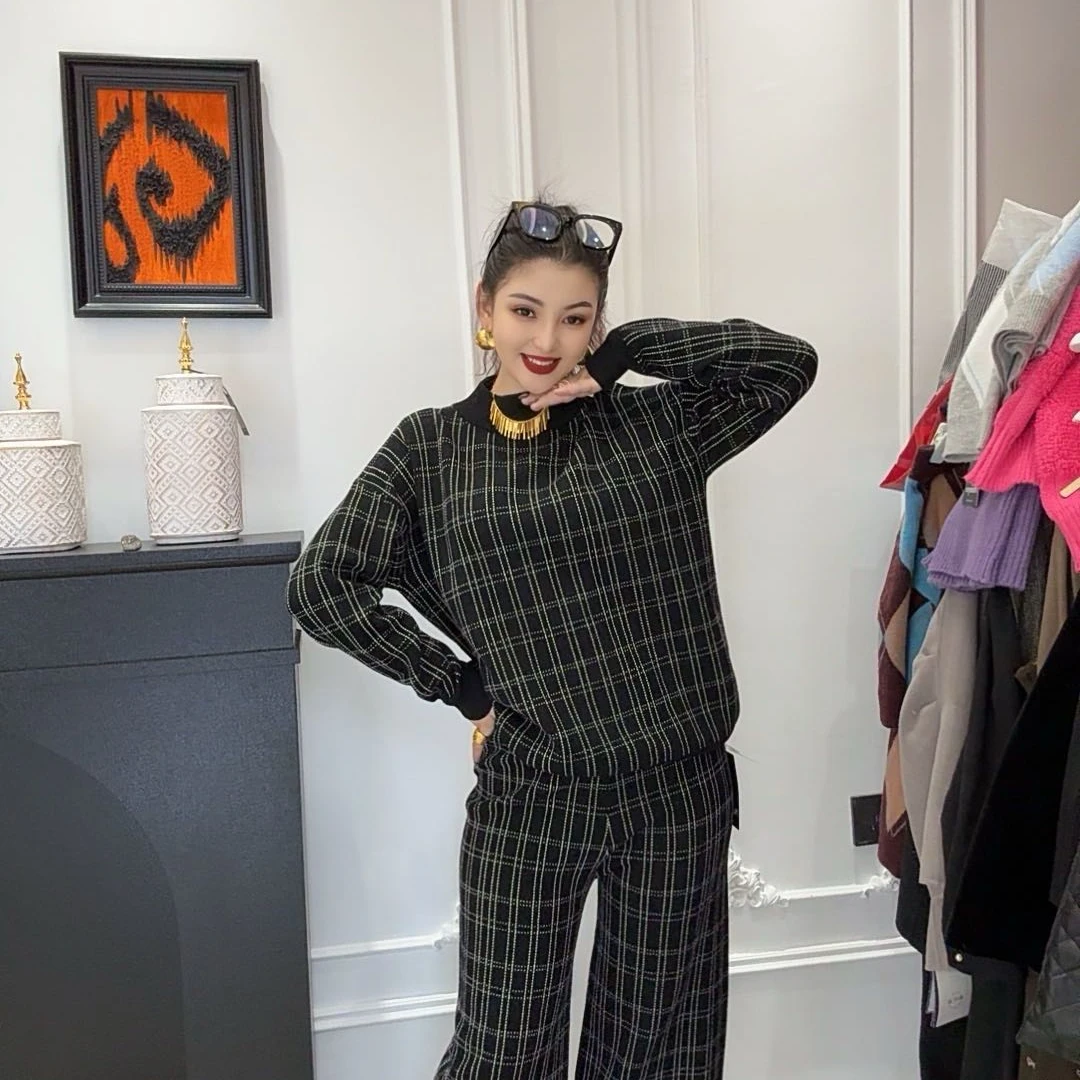 新款冬季裤装套装 两件套