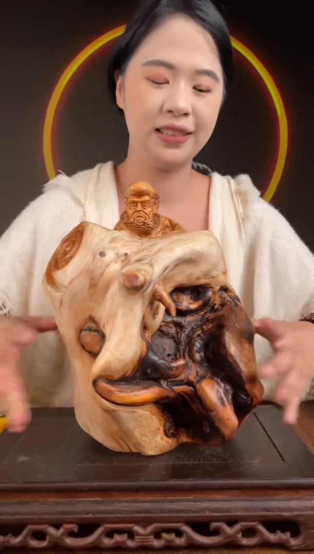 柏木（崖柏）手工摆件,先抢先得! 编号:217