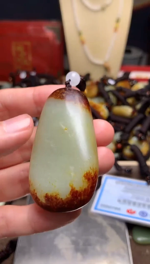 颈饰未镶嵌和田玉新疆料青海料清水和田玉吊坠