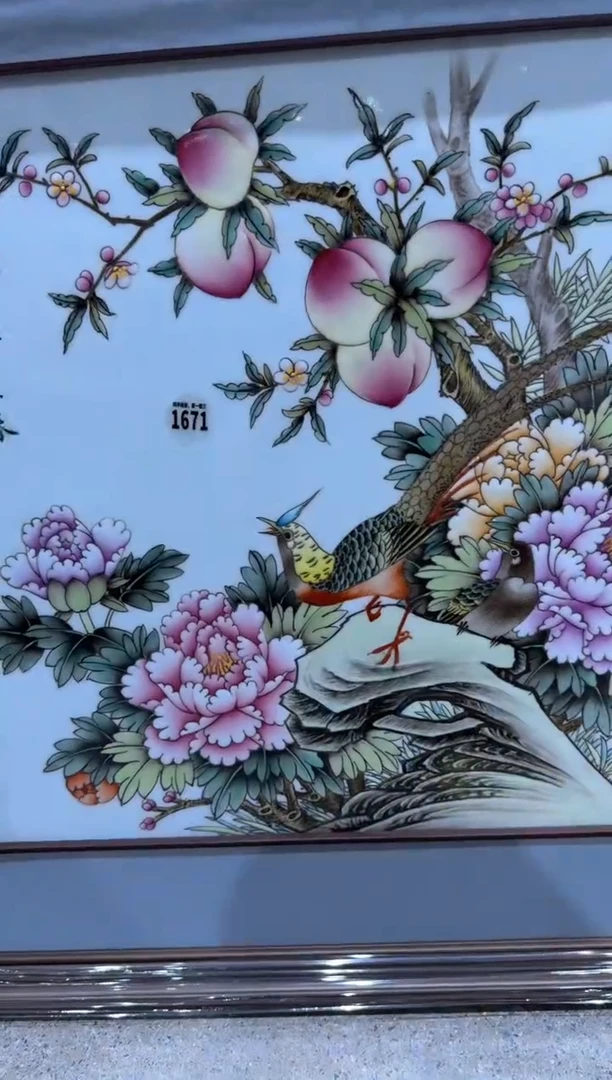吴义松陶盟手绘陶瓷编码：1671