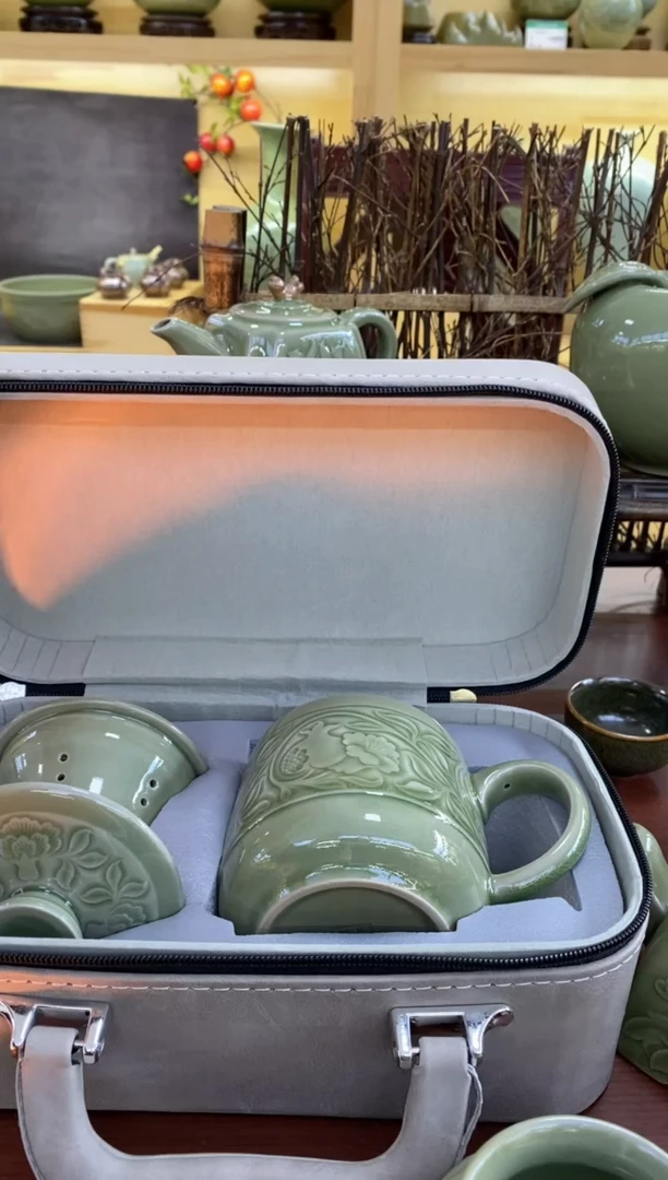 【闪购商品】021528石榴茶漏杯礼盒装