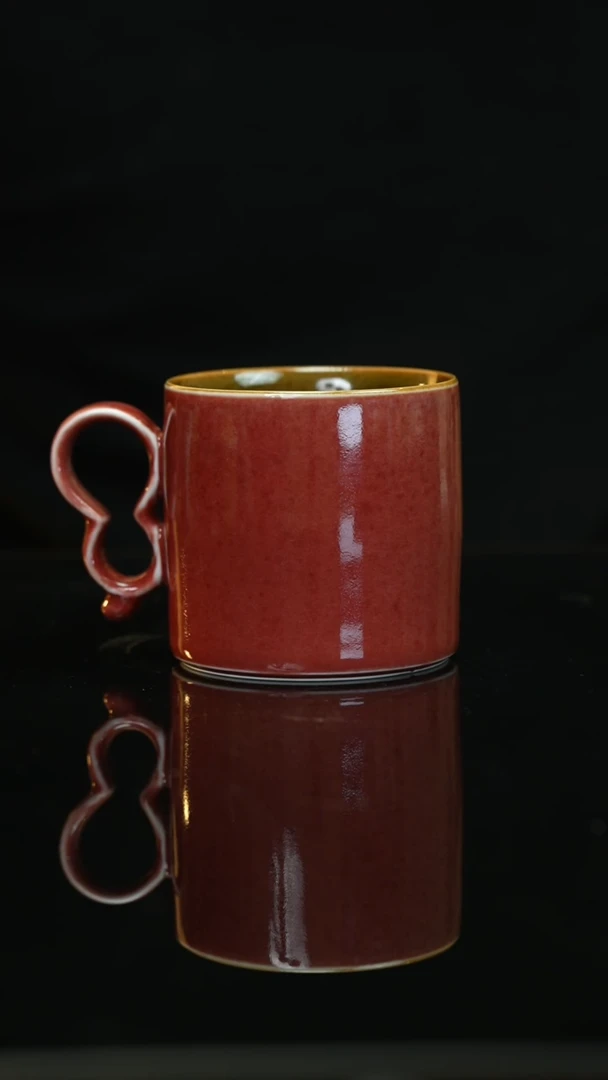 【闪购商品】瓷片景德镇上庄陶瓷豇豆红