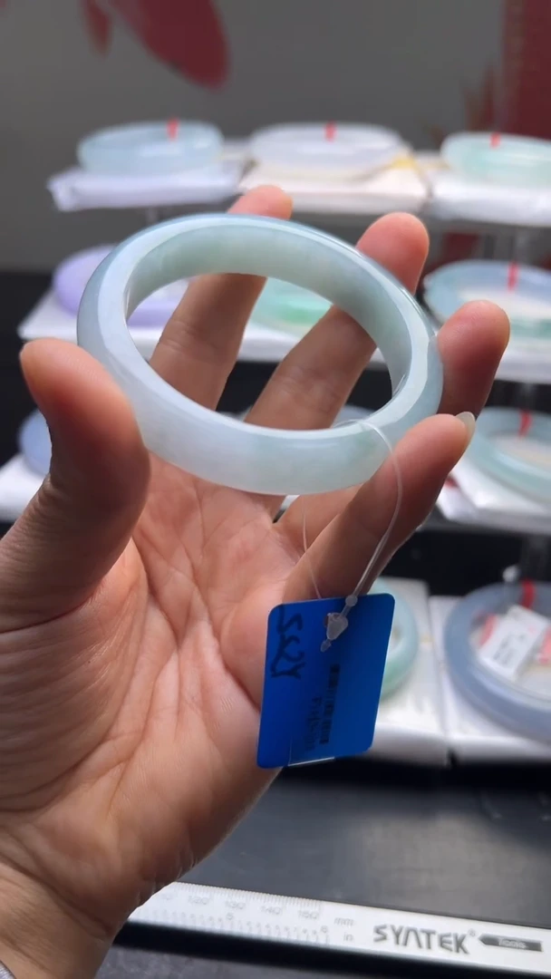 未镶嵌手镯翡翠翡翠手镯7 圈口55