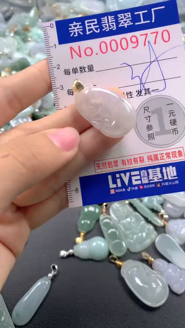 颈饰未镶嵌翡翠9770
