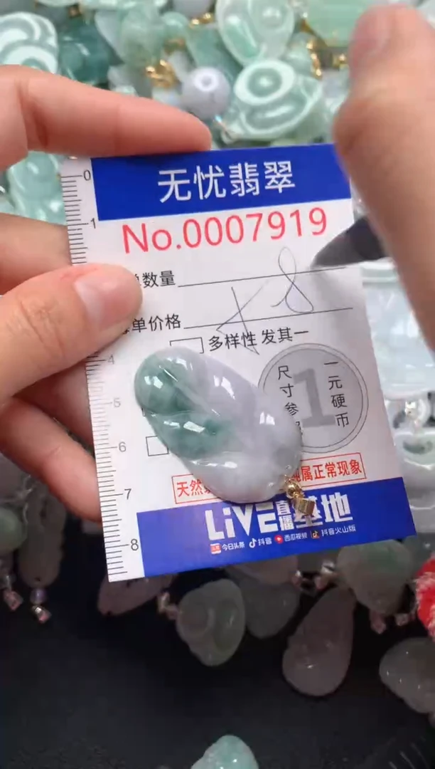 颈饰未镶嵌翡翠7919