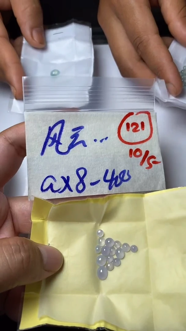 定制翡翠未镶嵌缅甸天然翡翠A货121