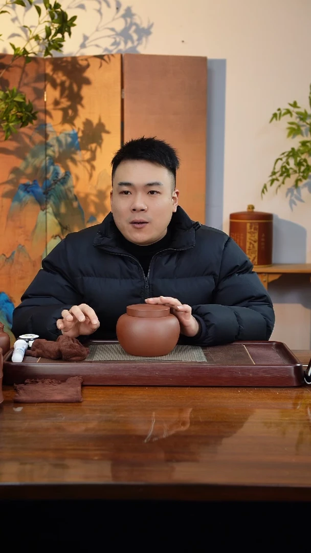 宜兴原矿紫砂茶叶罐