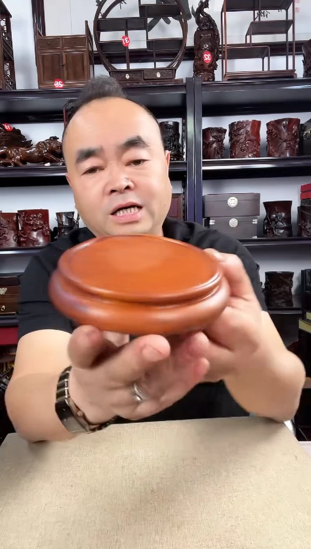 木黄新圆老李红木工艺品