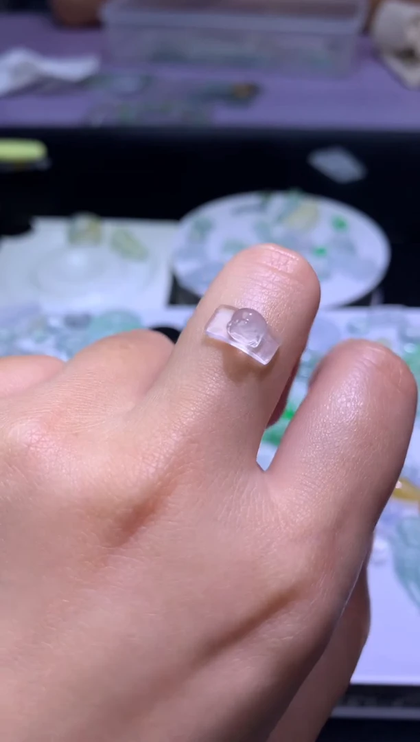 定制翡翠未镶嵌毛货