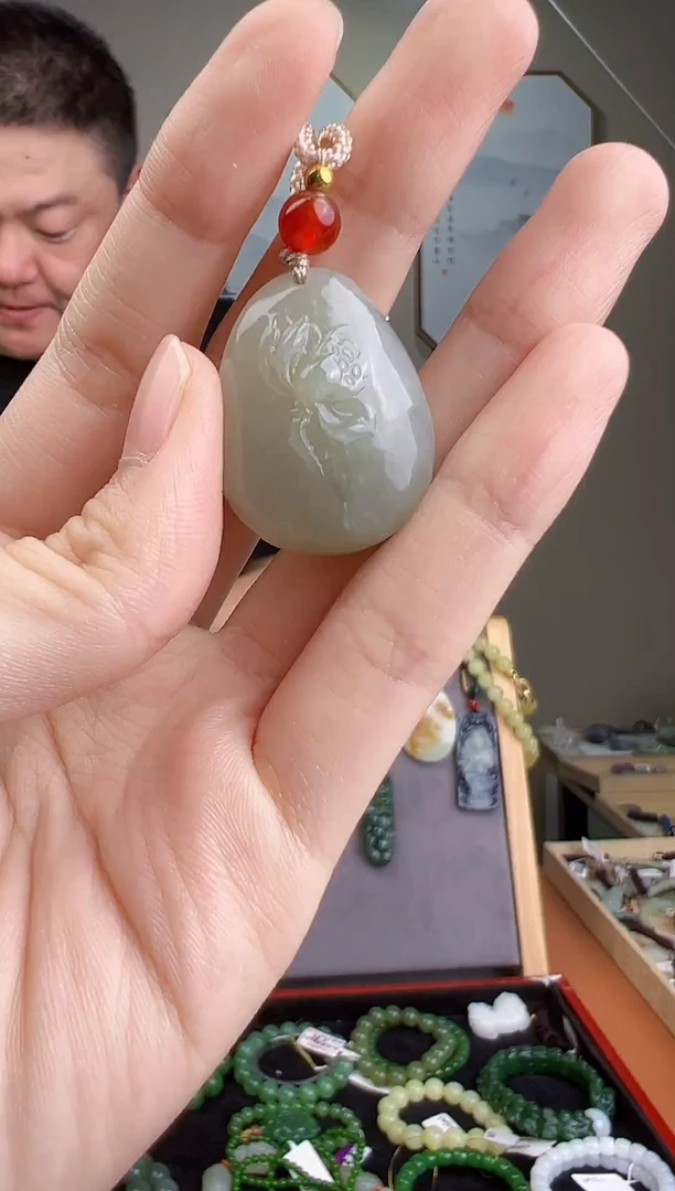 颈饰未镶嵌和田玉多样性发货 拍一单发一个