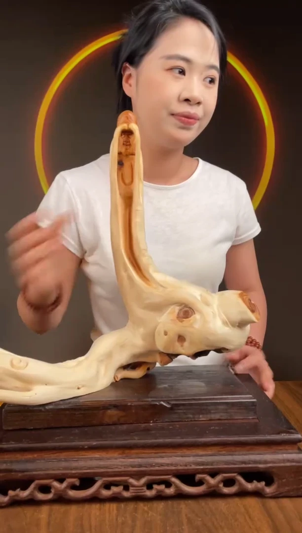 柏木（崖柏）手工摆件,先抢先得! 编号:145