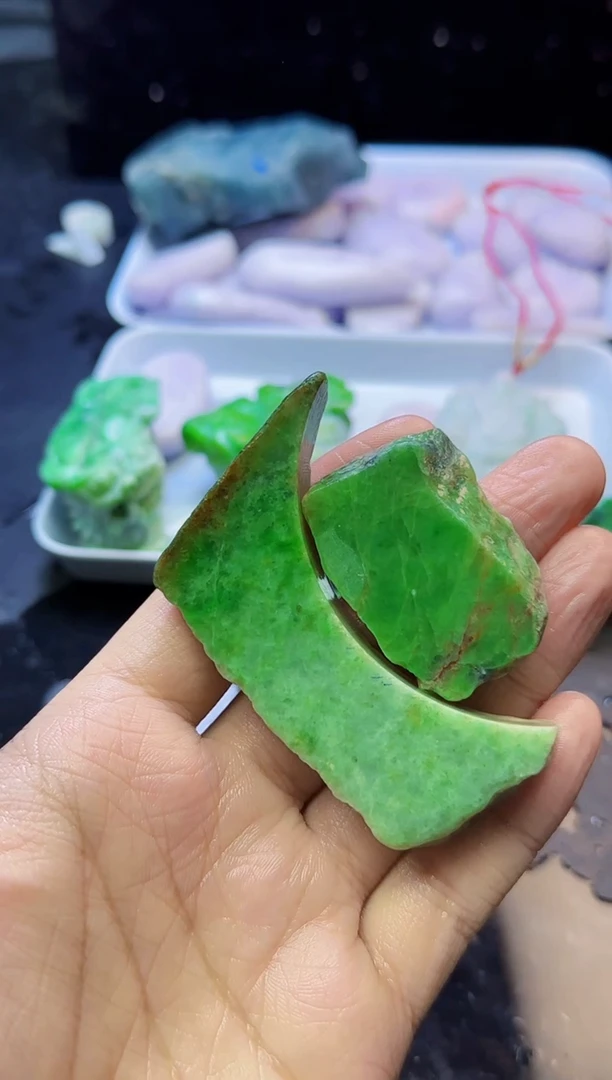 颈饰未镶嵌翡翠远*086