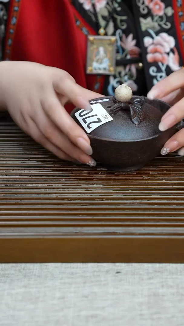 纯手工粗陶茶具每只不一样