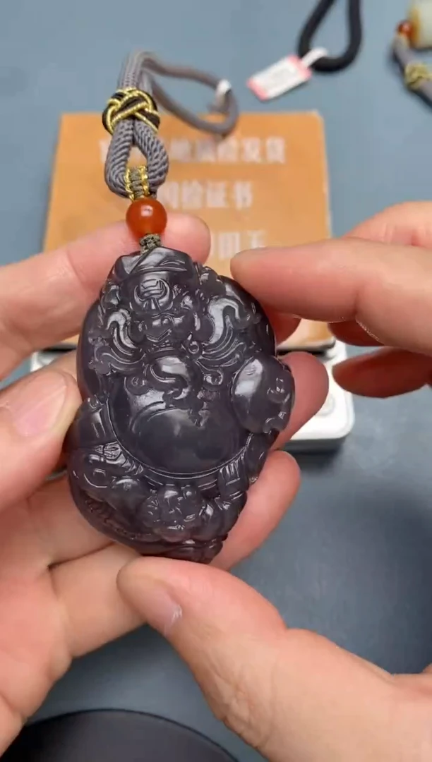 和田玉未镶嵌颈饰86