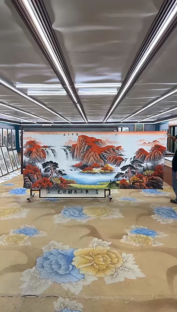国画DC   刘雪红-大丈二-山水国画