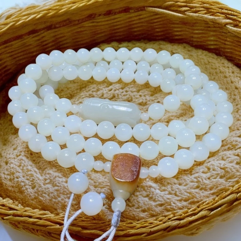 和田玉未镶嵌项链