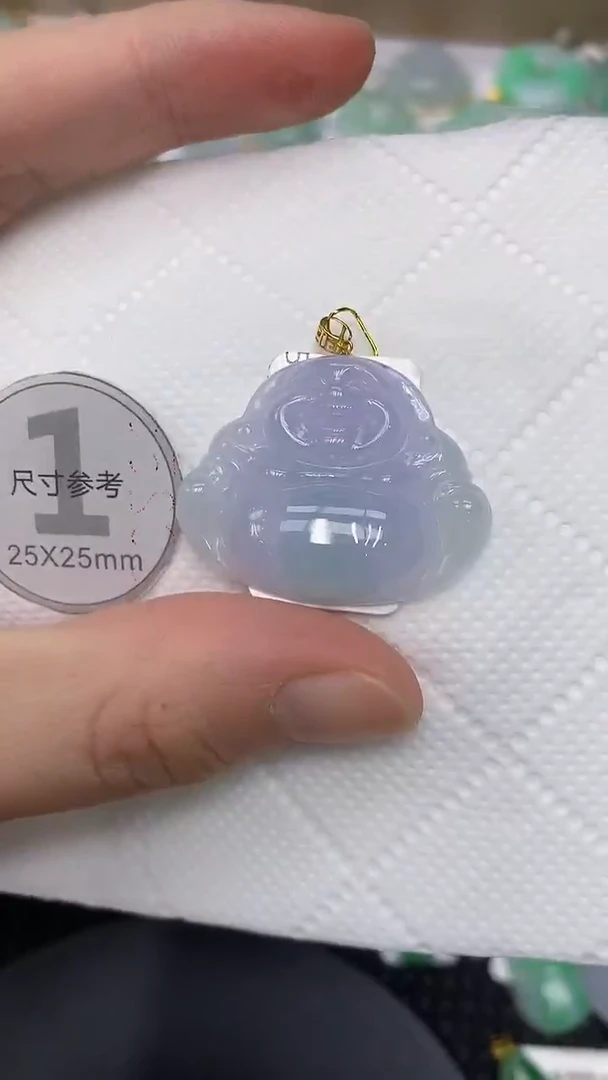 颈饰18K金镶嵌翡翠111111111111