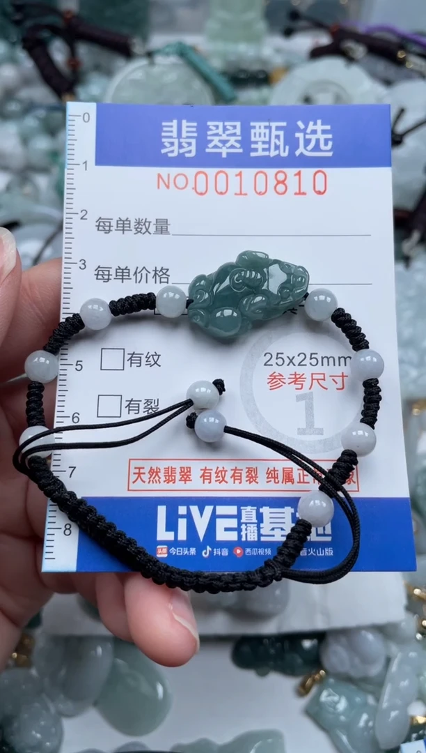 颈饰未镶嵌翡翠10810