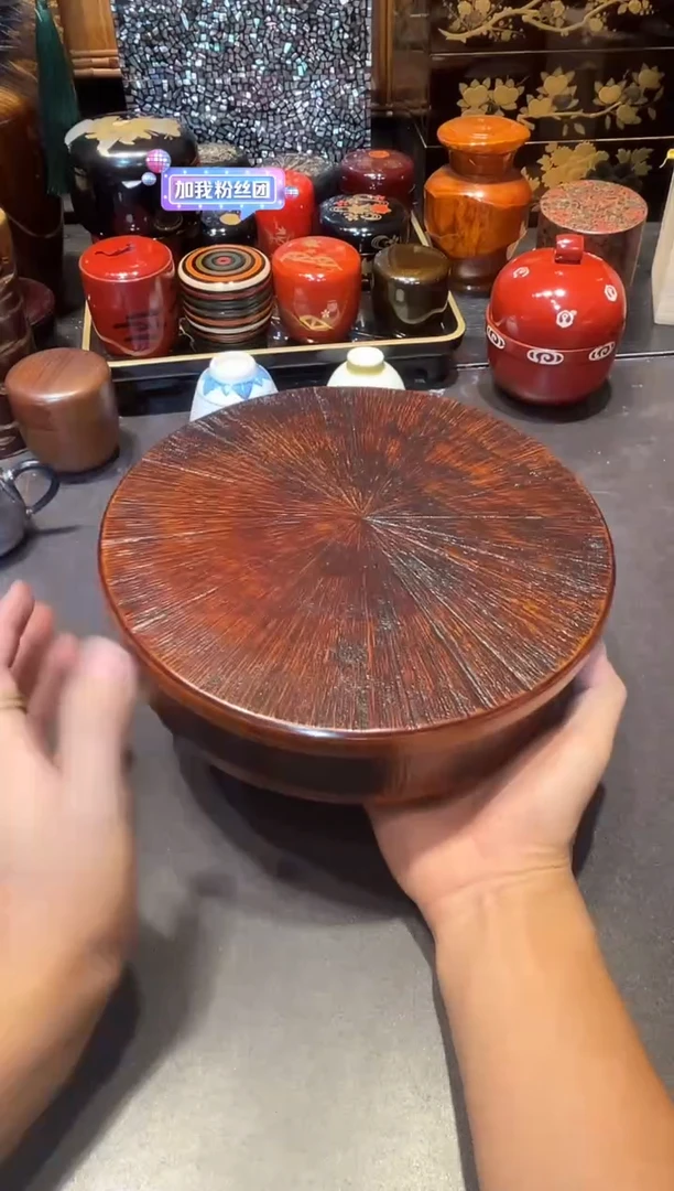 木 收纳仓 大漆漆器大漆漆器大漆漆器
