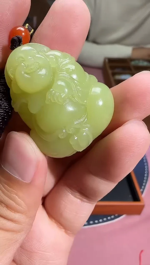 未镶嵌和田玉挂件【陆1106】67 7026